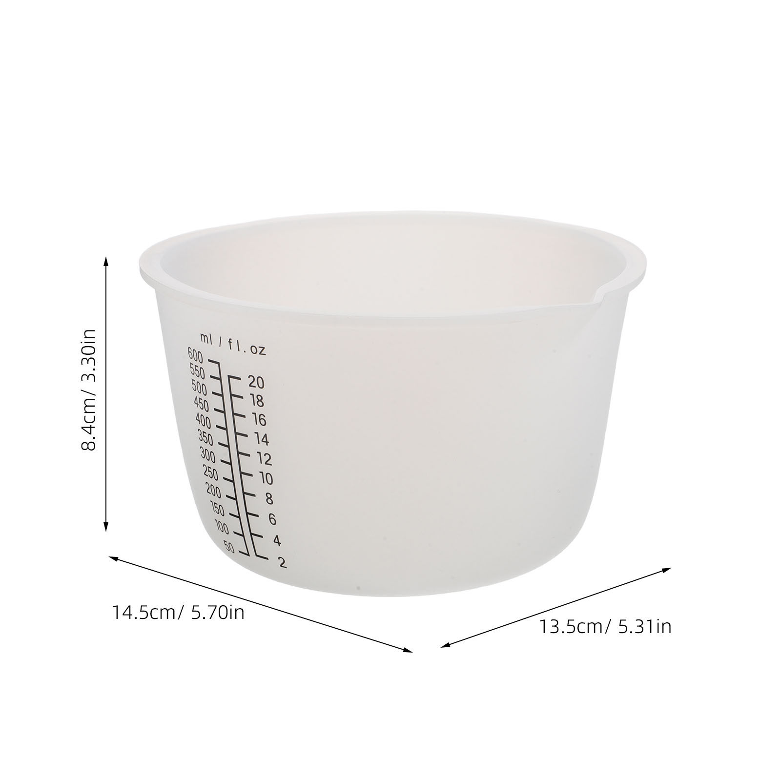 3-delige siliconen harsmengbek - Mixing Cup Silicone recensie en prijs