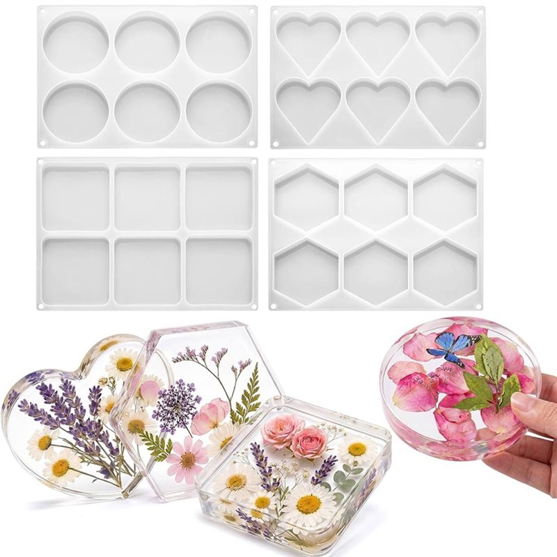 FYBL-Harsenmallen 4 inch ronde - Coaster Mold Round recensie en prijs