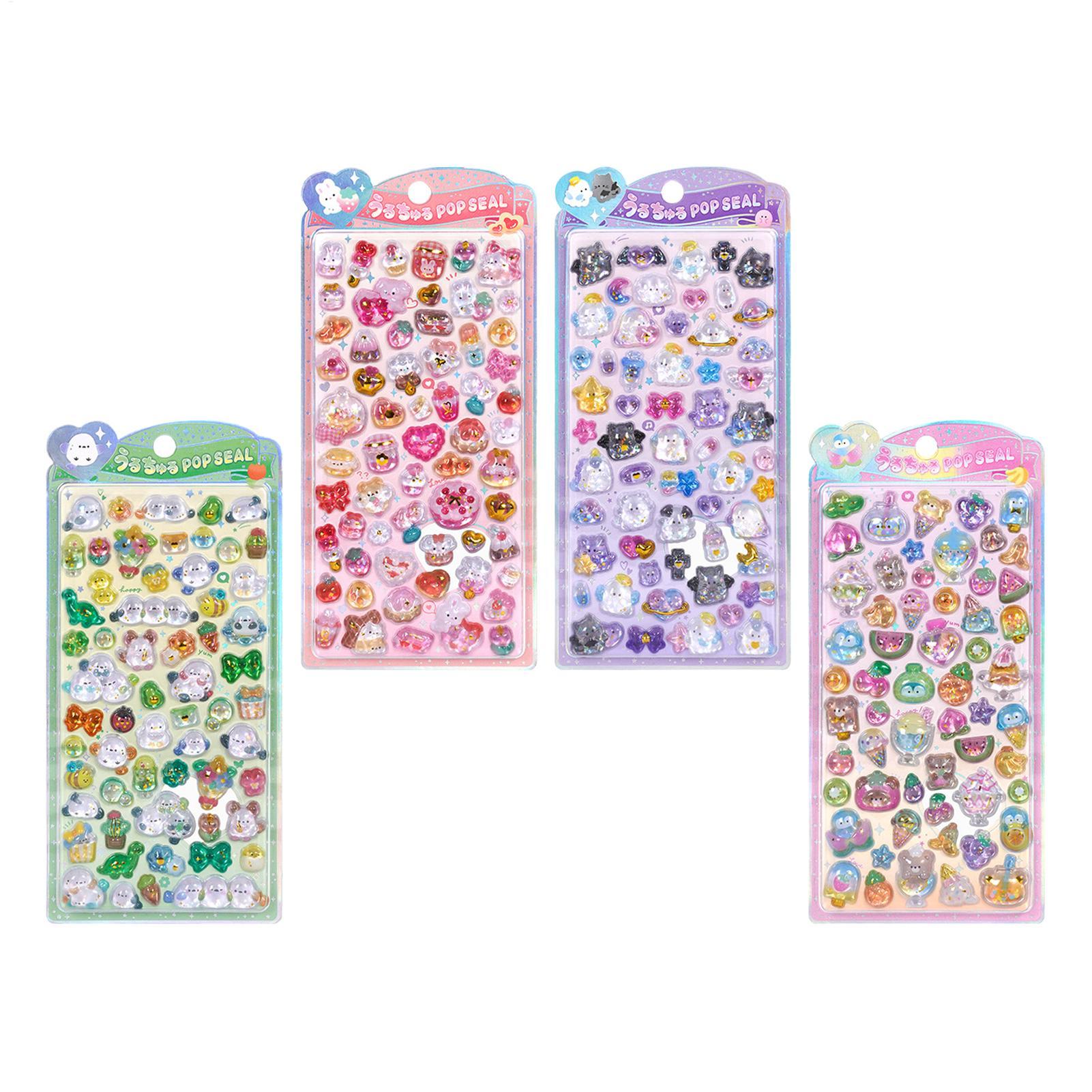 Leuke stickerpakket 3D glitter - Resin Glitter Pack recensie en prijs