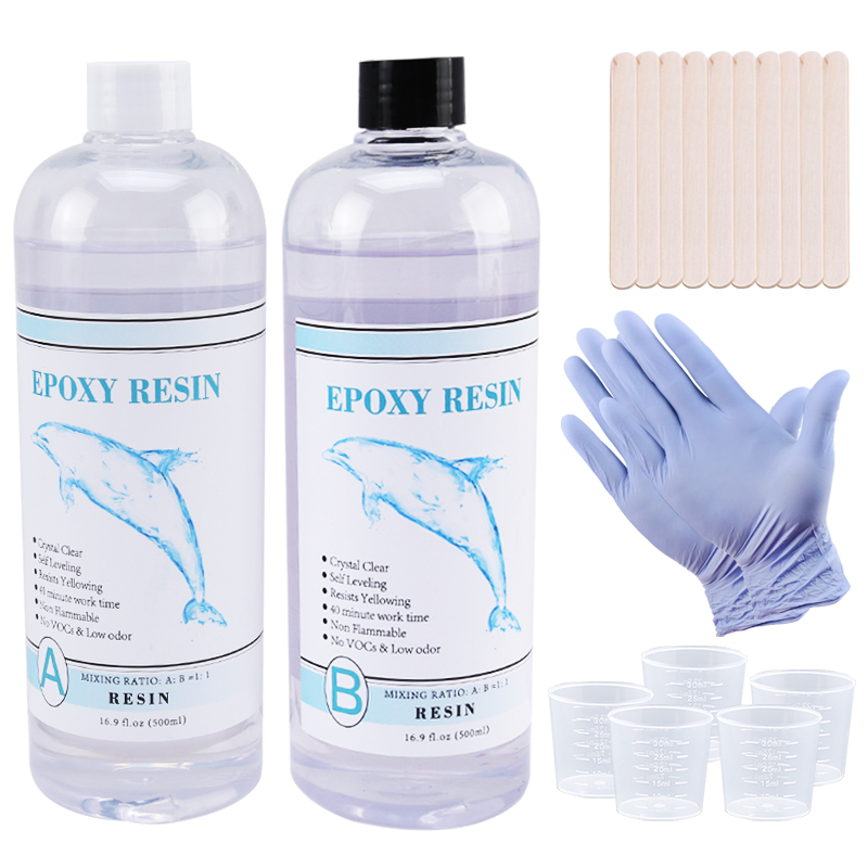 1:1 heldere epoxyhars kristalh - Serving Tray Mold recensie en prijs