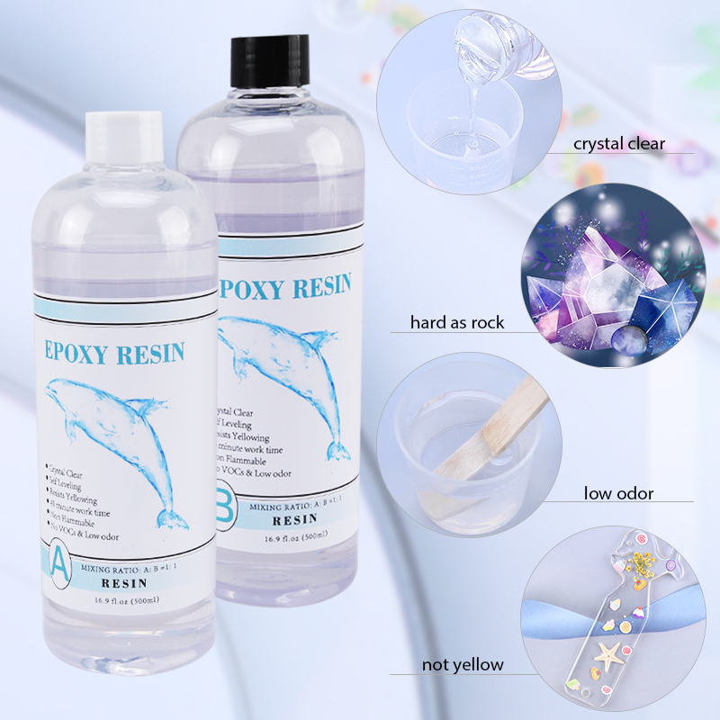 1:1 heldere epoxyhars kristalh - Serving Tray Mold recensie en prijs