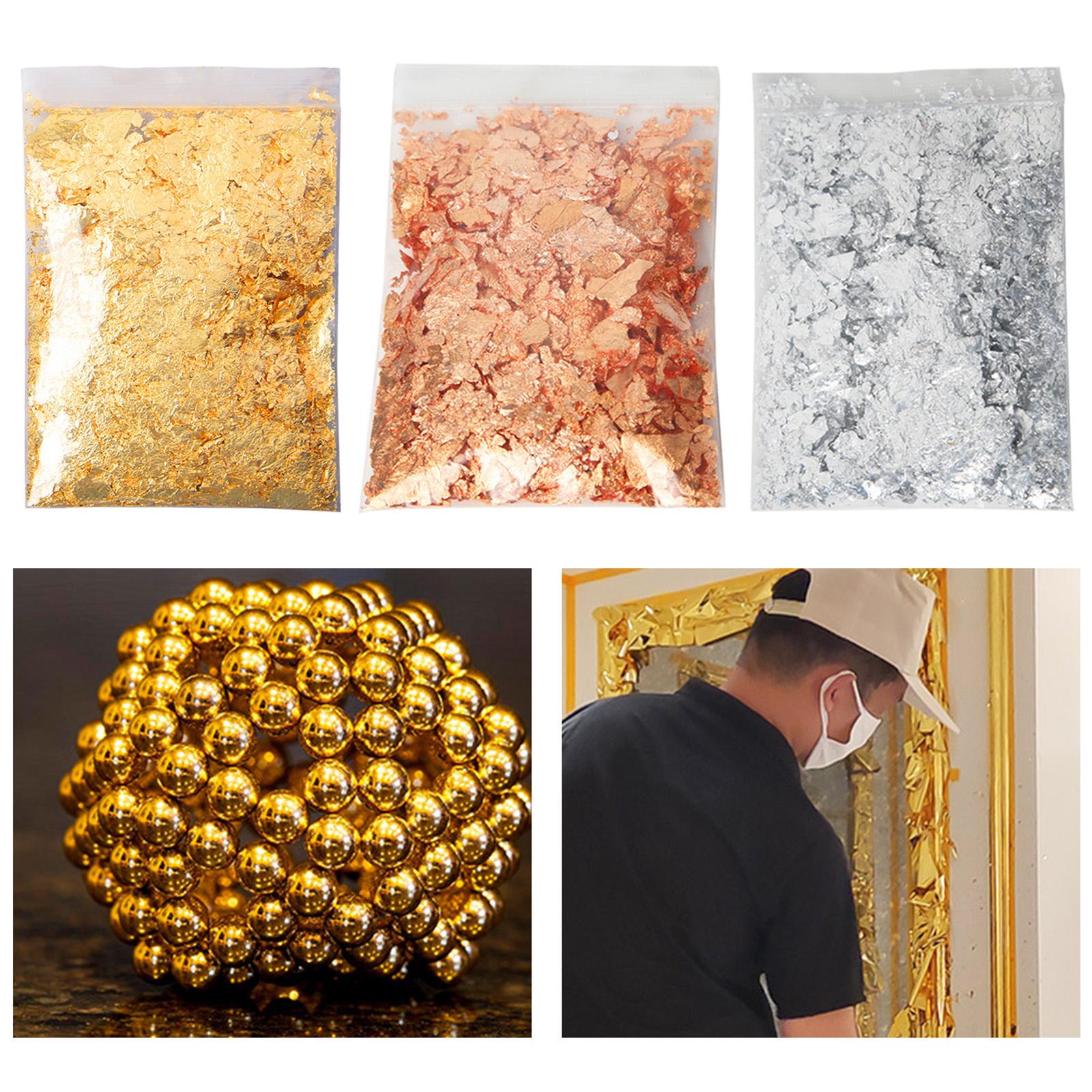 Metallic Flake, 20g Goudvlokke - Gold Foil Flakes recensie en prijs