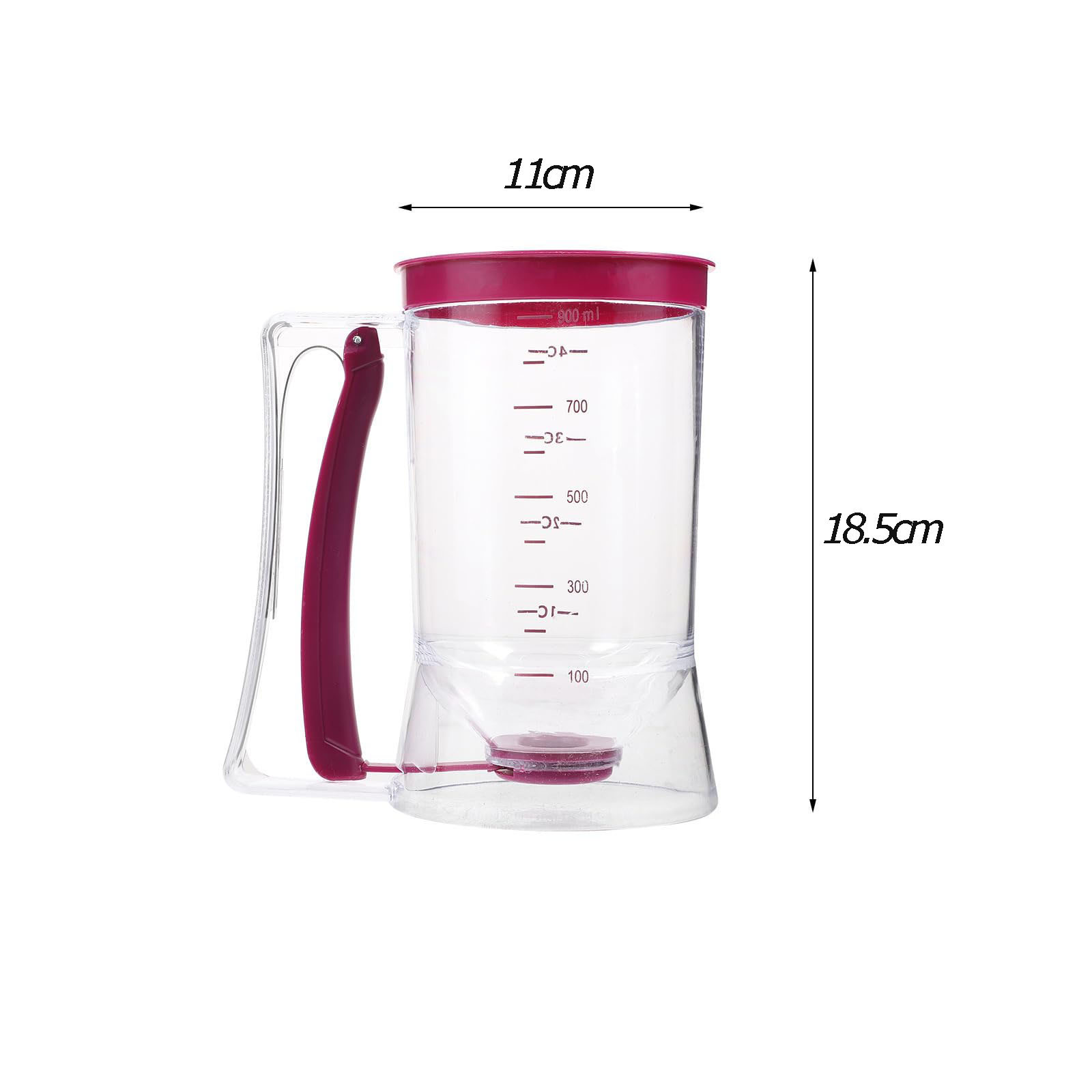 900ml Beslag Dispenser Cupcake - Mixing Cup Silicone recensie en prijs